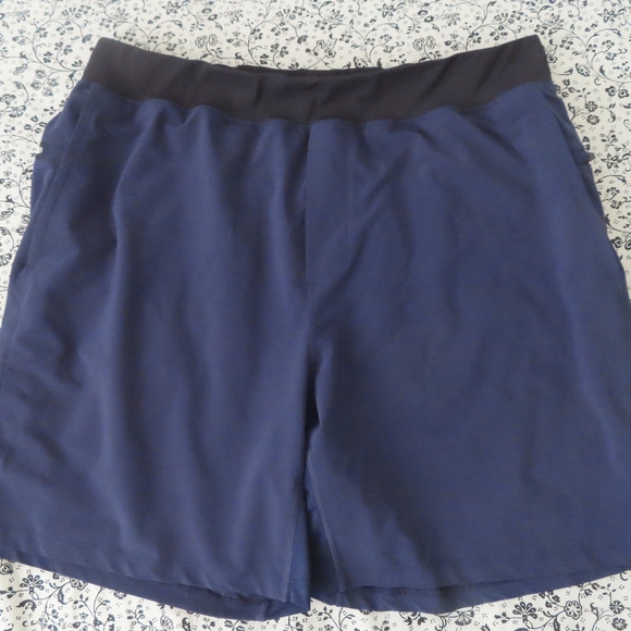 Fabletics Other - Fabletics Franchise Shorts Men's Blue, Black Lined Brief
